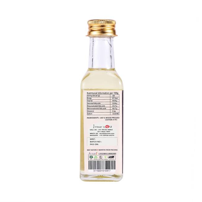 Wood Pressed Castor Oil